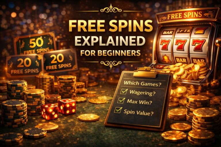 Free Spins Explained For Beginners