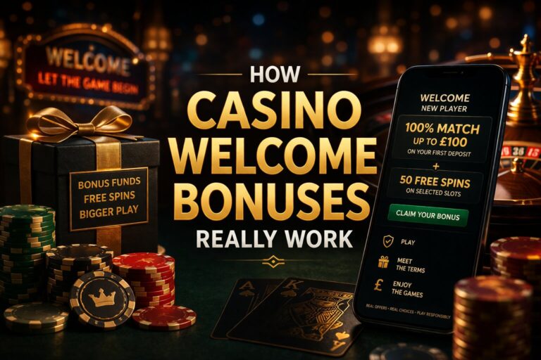 How Casino Welcome Bonuses Work