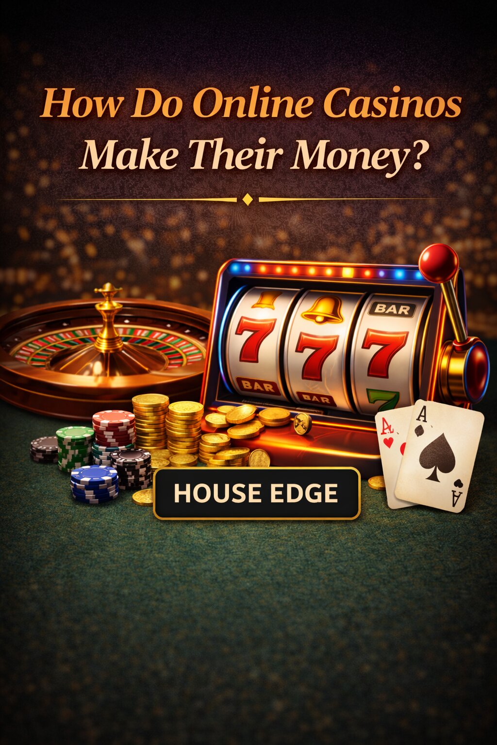 How Do Online Casinos Make Their Money?
