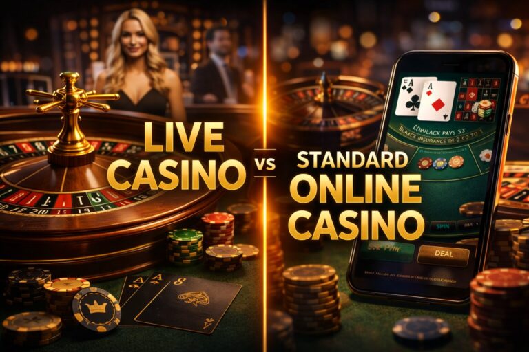 Live Casino Versus Online Casino Games