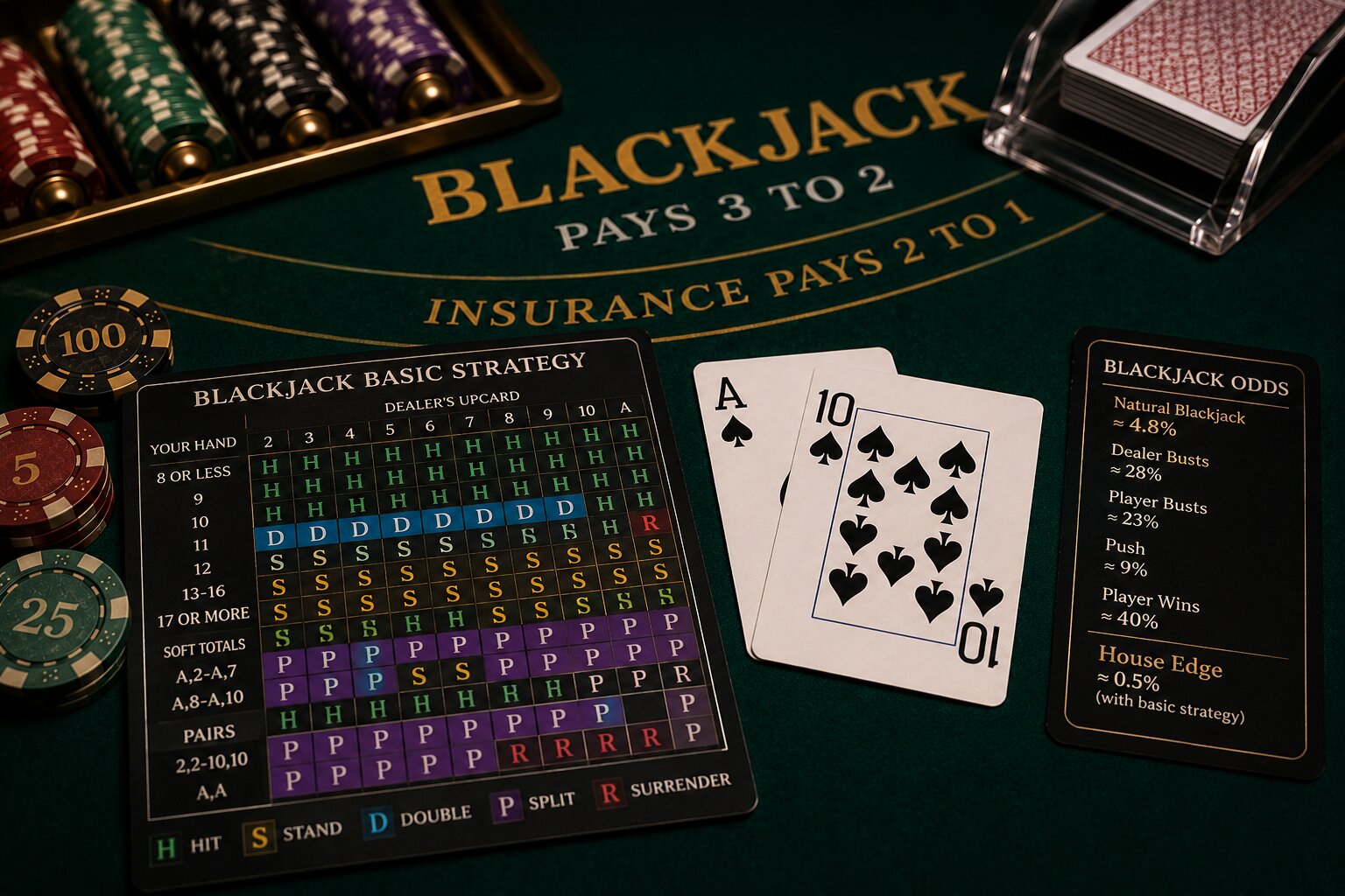 Blackjack Odds Playing By The Book