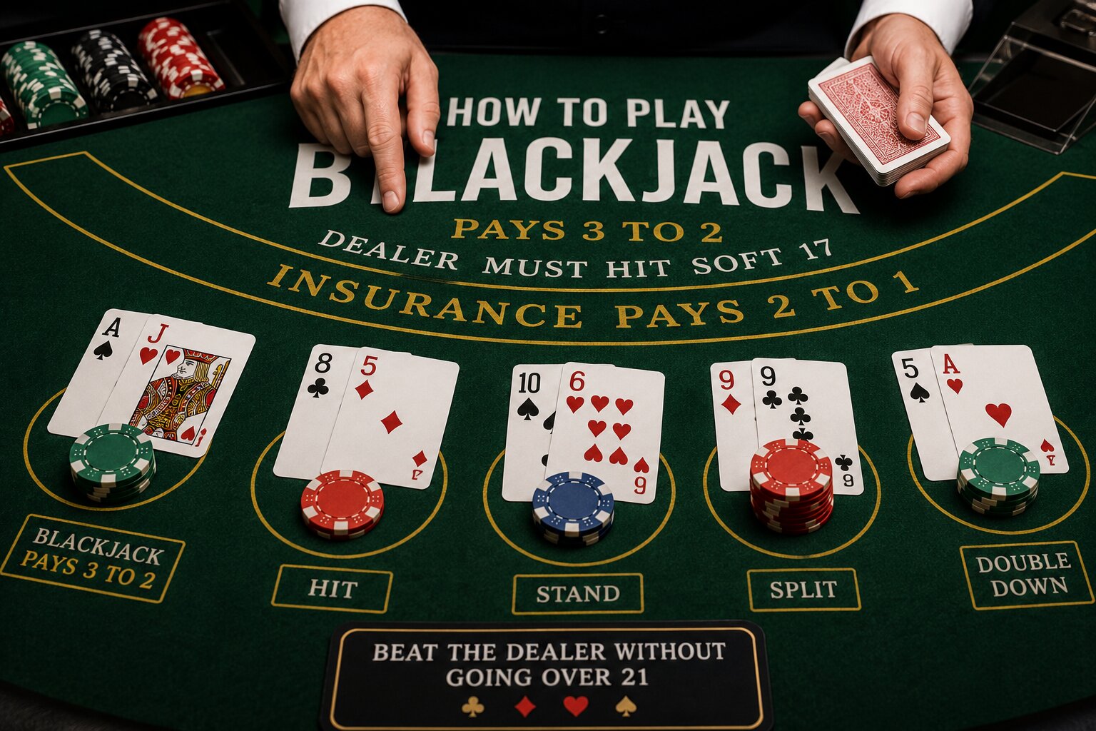 How To Play Blackjack At A Casino